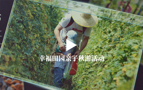 幸福田园亲子秋游活动