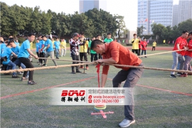 广州拓展训练丰富企业员工生活