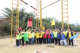 中交顺德公司悦水庄拓展圆满结束